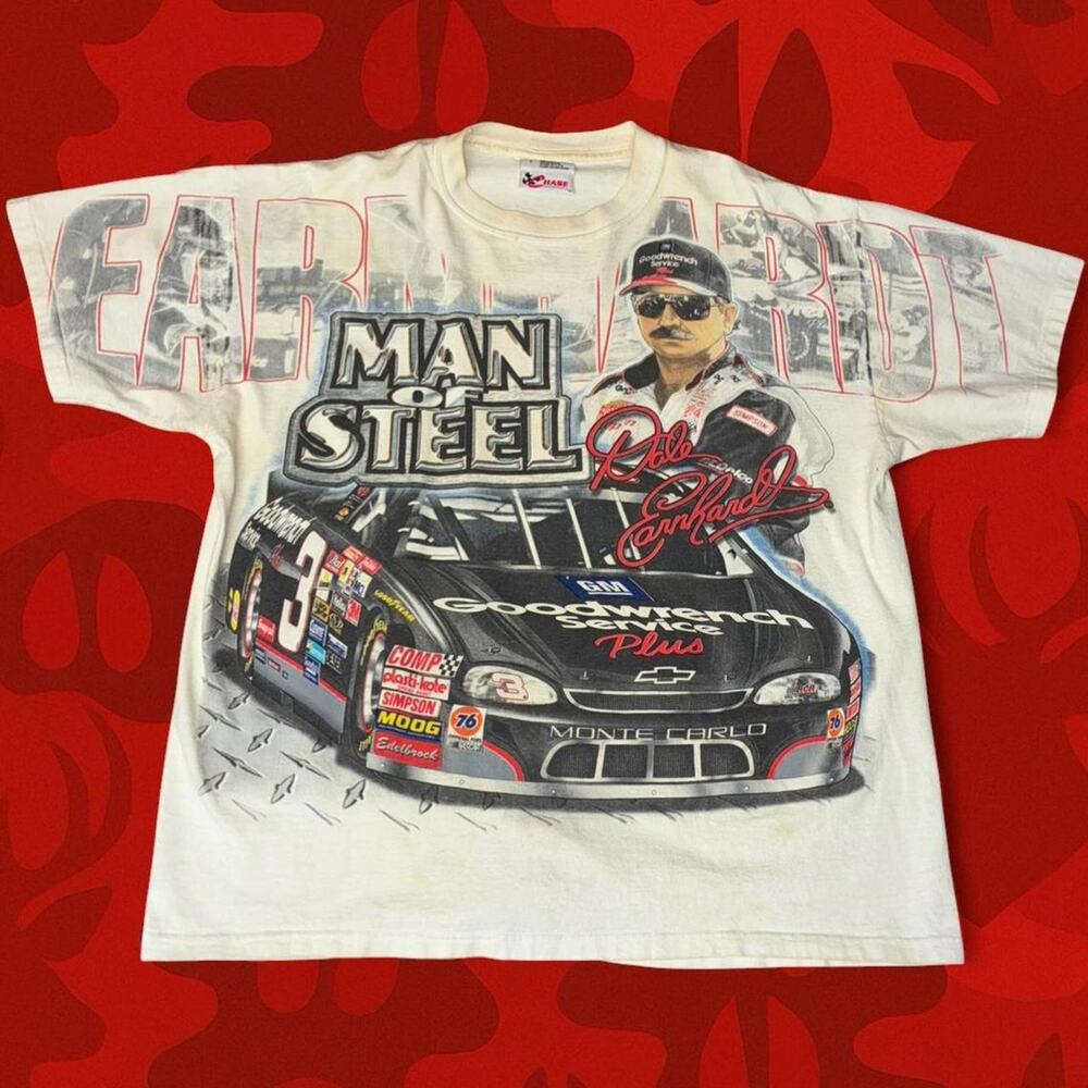 Vintage Dale Earnhardt "Man of Steel" Tee Size: Large